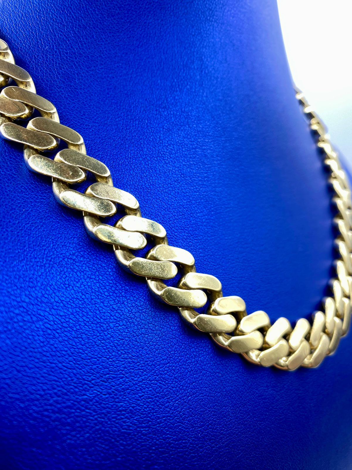 14K Gold 13.3mm Miami Cuban Link CZ Chain - additional product view 4