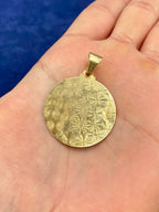 14K Gold Caridad Del Cobre Pendant - additional product view 5