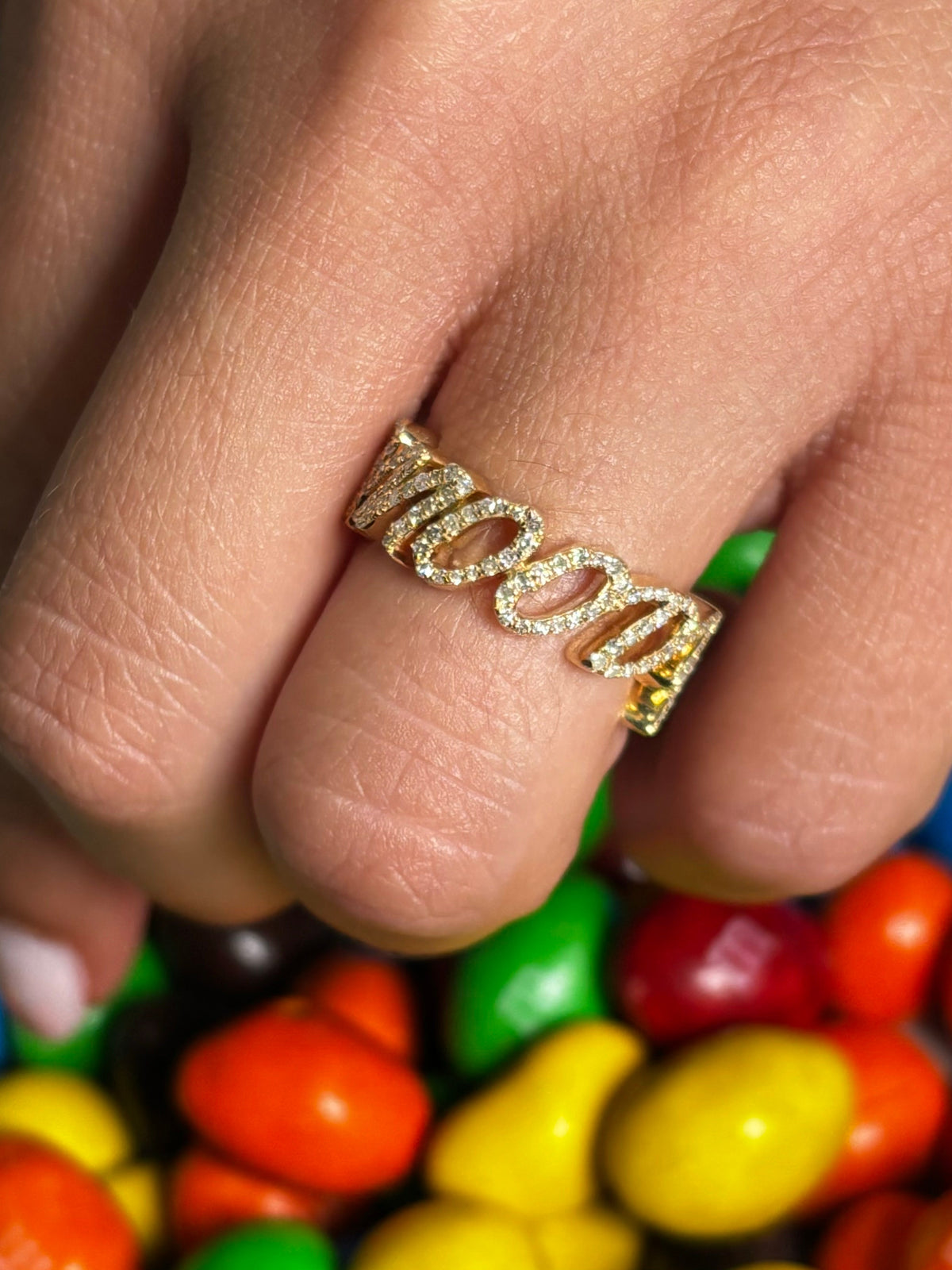 Moody 14K Gold Diamond Ring - additional product view 2