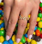 Baddie 14K Gold Diamond Ring - additional product view 2