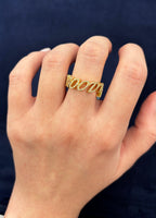 Moody 14K Gold Diamond Ring - additional product view 4