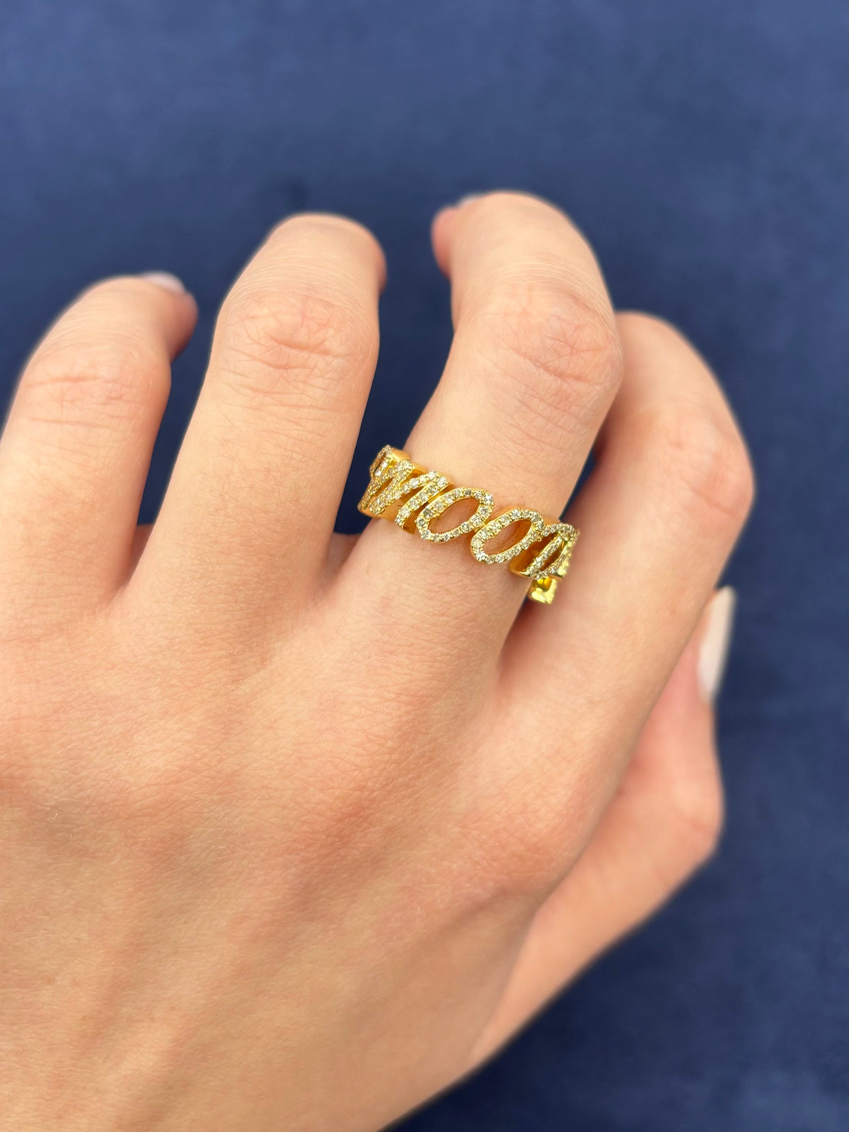 Moody 14K Gold Diamond Ring - additional product view 3