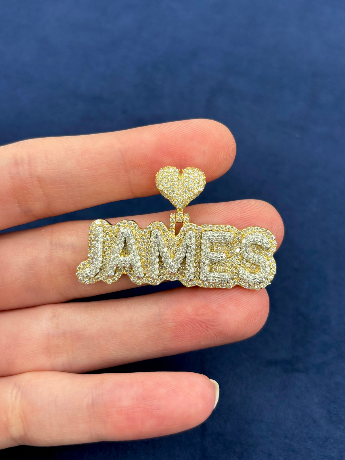 James Custom Diamond Pendant - additional product view 3