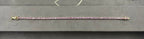 14K Gold Stunning Pink Tourmaline Tennis Diamond Bracelet - additional product view 5