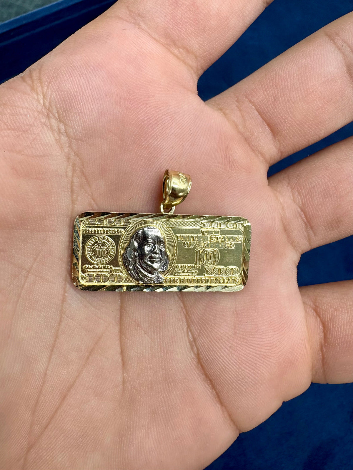 10K Gold $100 Pendant - additional product view 2