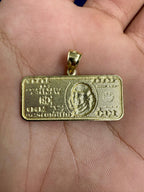 10K Gold $100 Pendant - additional product view 6