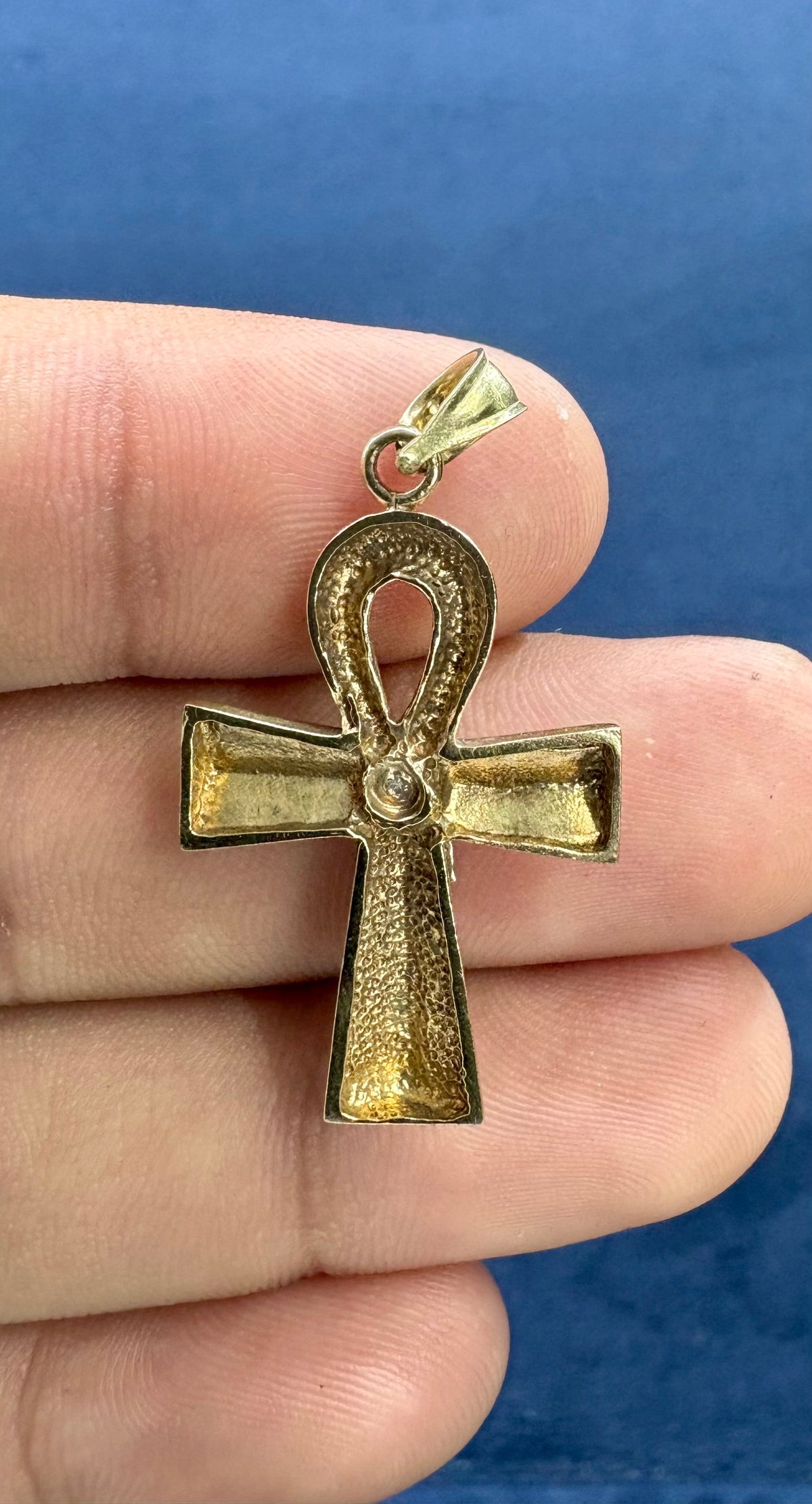10K Gold Cross Pendant with Jesus￼ - additional product view 6