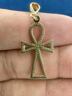 10K Gold Ankh Pendant - additional product view 2