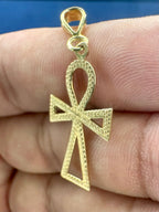 10K Gold Ankh Pendant - additional product view 4