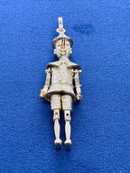 14K Gold Pinocchio Pendant - additional product view 3