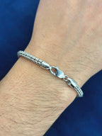 14K White Gold Moon Ice Bracelet - additional product view 3