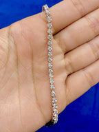 10K Gold Dazzling Diamond Tennis Bracelet - additional product view 3