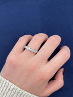 10K Gold Half Diamond Ring Band 3.85mm - additional product view 5