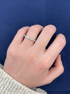 10K Gold Half Diamond Ring Band 2.9mm - additional product view 4