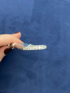 10K Gold Half Diamond Ring Band 3.85mm - additional product view 7