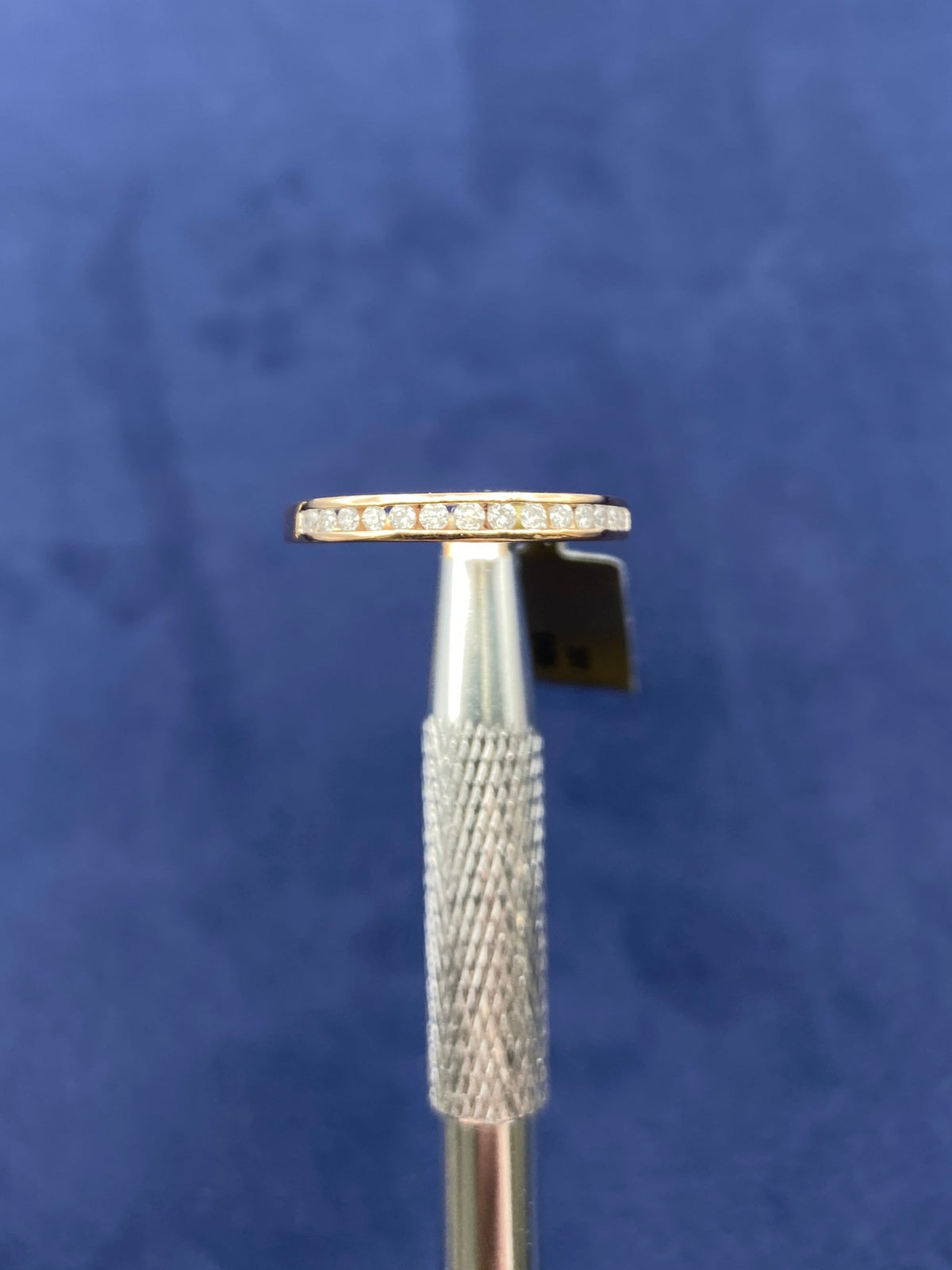 10K Gold Half Diamond Ring Band 2.9mm - additional product view 8