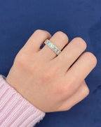14K Gold Square Style Baguette Diamond Ring - additional product view 4
