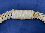 14K Gold Jumbo Diamond Cuban 16M Chain - additional product view 5