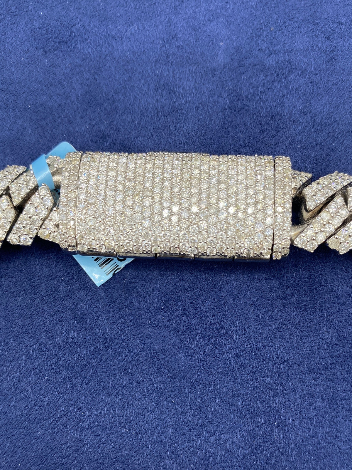 14K Gold Iced Out 14mm 22I Miami Cuban Diamond Chain - additional product view 5