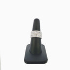 14K Gold Double Row Baguette Layer Diamond Ring - additional product view 8
