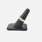14K Gold Single Row Baguette Diamond Ring - additional product view 5