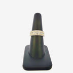 14K Gold Single Row Baguette Diamond Ring - additional product view 2