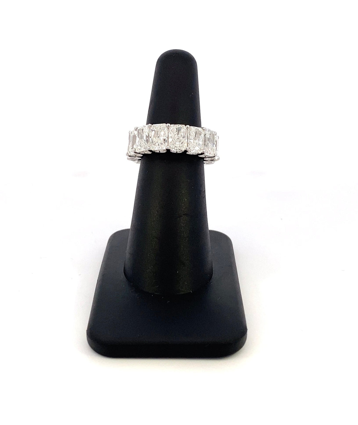 Radiant Cut Elegant Diamond Ring Band - additional product view 4