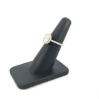 14K Gold Oval with Halo Engagement Diamond Ring - additional product view 4