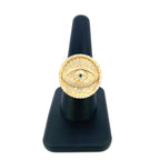 10K Gold Evil Eye Diamond Ring - additional product view 2
