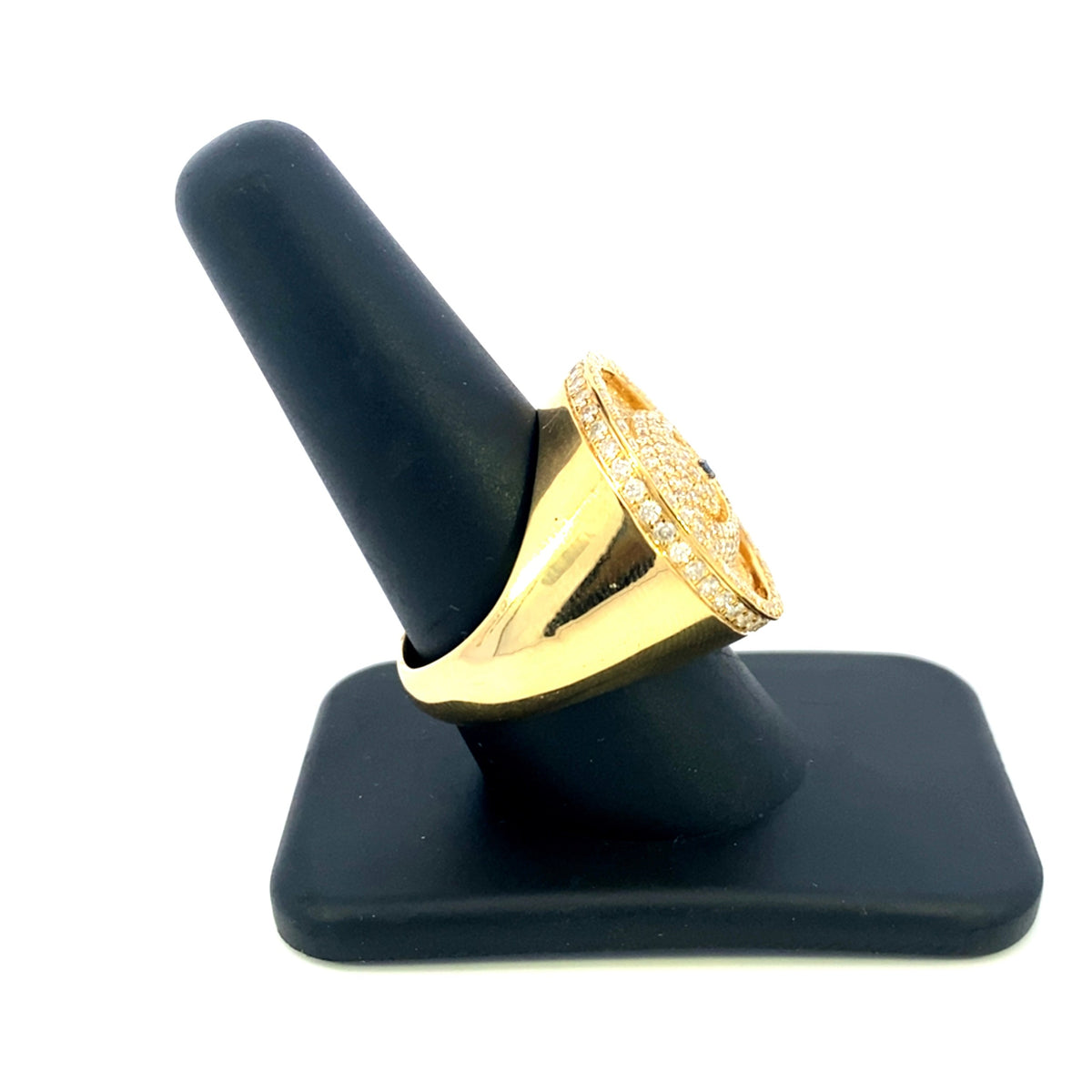 10K Gold Evil Eye Diamond Ring - additional product view 3