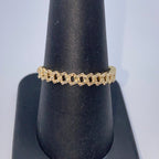 10K Gold 4M Cuban Link Diamond Ring - additional product view 7