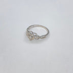 14K Gold Infinity Heart Diamond Engagement Ring - additional product view 9