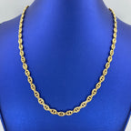 14K Gold 5.5mm Mariner Link Chain 20 in - additional product view 2
