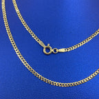 10K Gold 1.8mm Flat Cuban Link Chain 22 in - additional product view 3