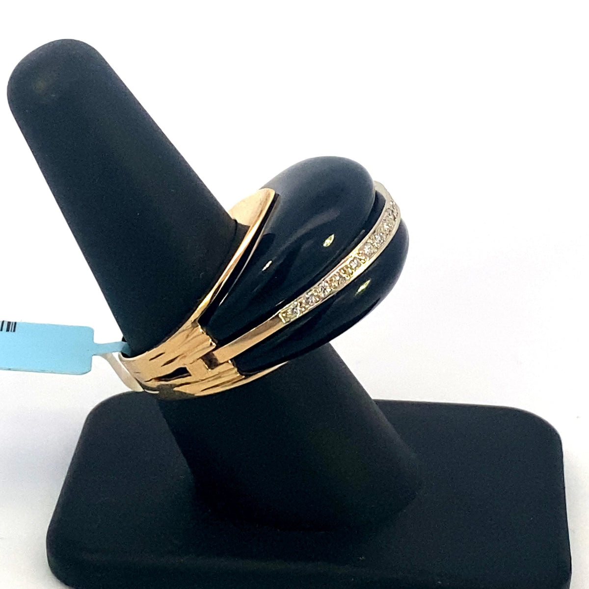 14K Gold & Diamond 3D Ring - additional product view 4
