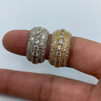 14K Gold Muscle Diamond Ring - additional product view 2