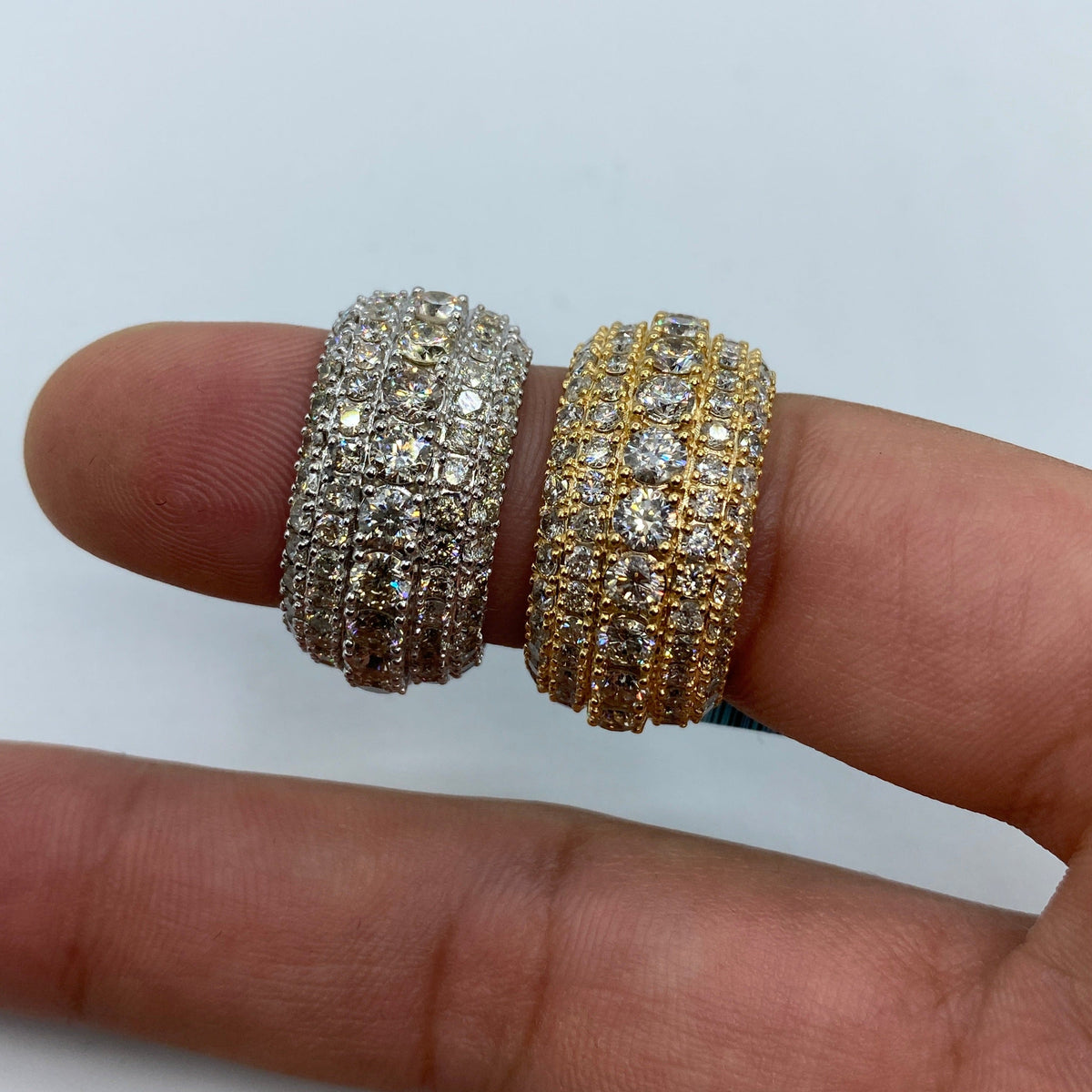 14K Gold Muscle Diamond Ring - additional product view 2