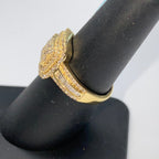 14K Gold Champion Square Diamond Baguette Ring - additional product view 7
