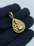 Buddha Diamond Pendant 0.7 Ct - additional product view 4