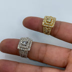 14K Gold Square Engagement Diamond Ring - additional product view 7