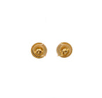 10K Gold Luxury Crown Diamond Earrings - additional product view 4