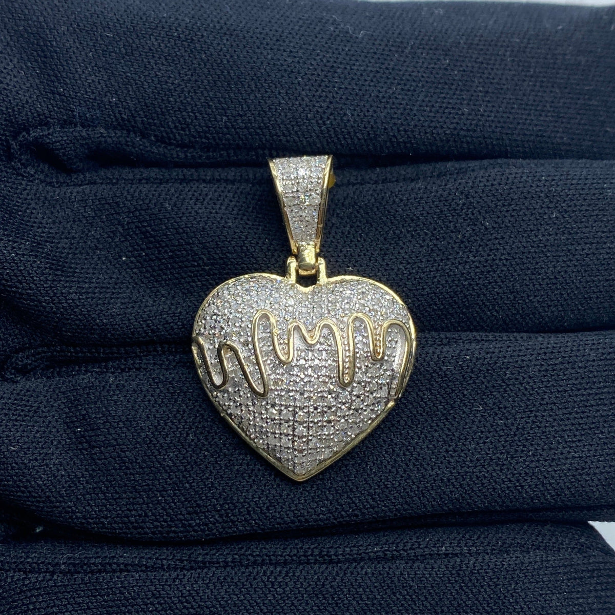 Heart Beat Diamond Pendant - additional product view 2