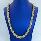 14K Gold 12mm Bold Rope Chain 26 in - additional product view 2