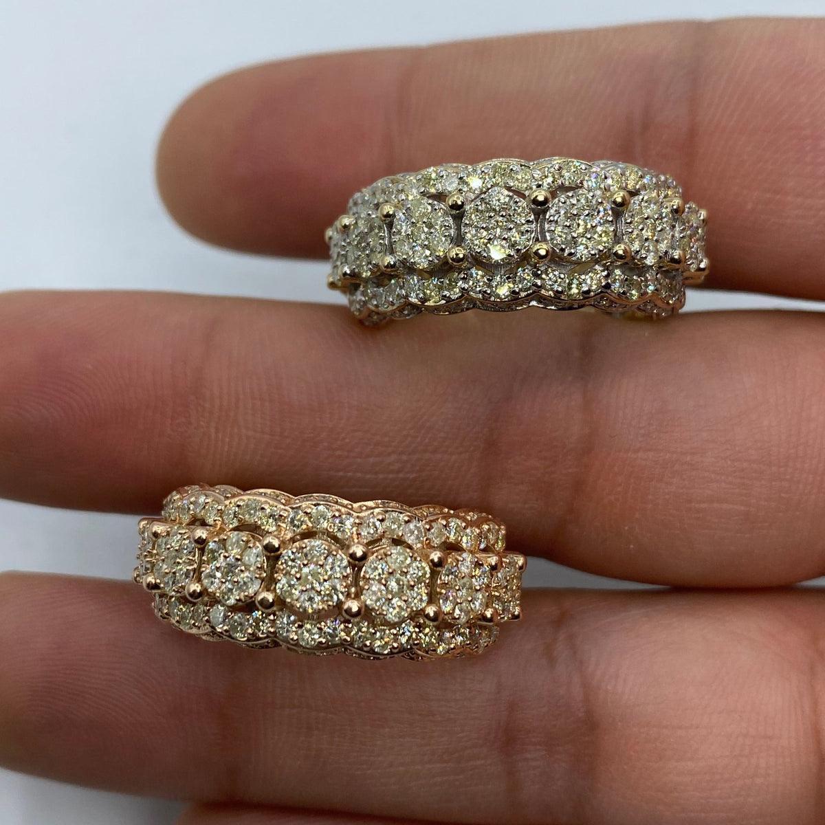 10K Gold Eternity Diamond Ring - additional product view 4