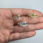 14K Gold Regal Bangle Diamond Baguette Ring - main product photo