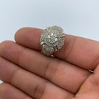 10K Gold Divine Flower Diamond Ring - additional product view 2