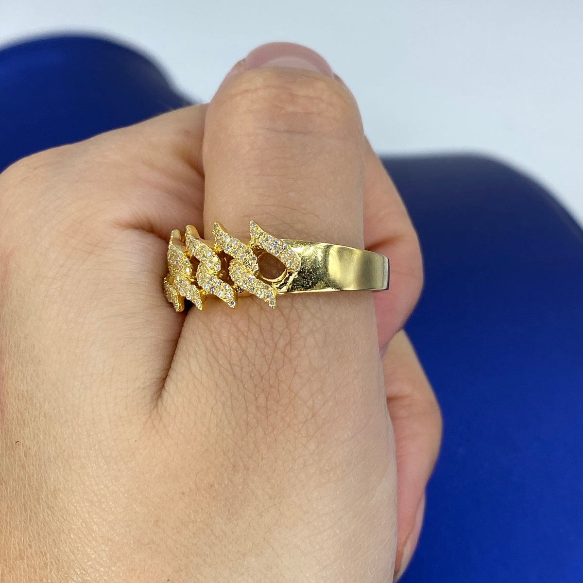 10K Gold Thorn Diamond Ring - additional product view 8