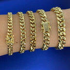 10K Gold Cuban Link Bracelet ALL SIZES - additional product view 4