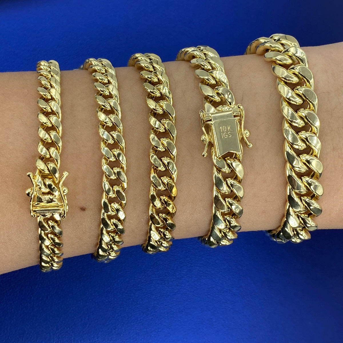 10K Gold Cuban Link Bracelet ALL SIZES - additional product view 4