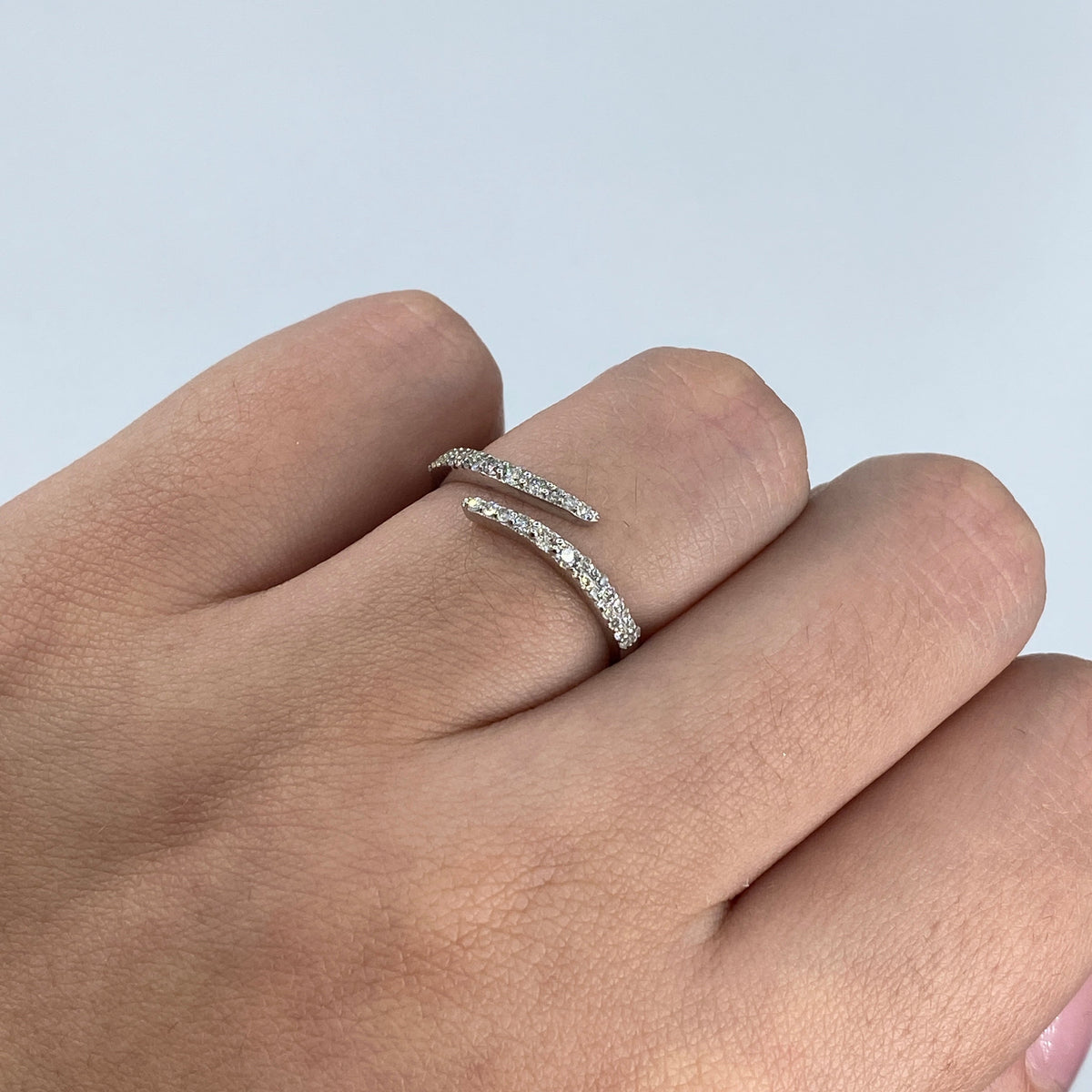 14K Gold Wrap Diamond Ring - additional product view 9